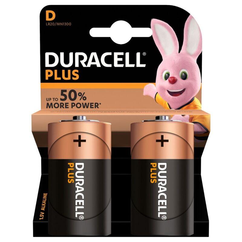 Duracell Plus 2 X Lr20/ Batteries