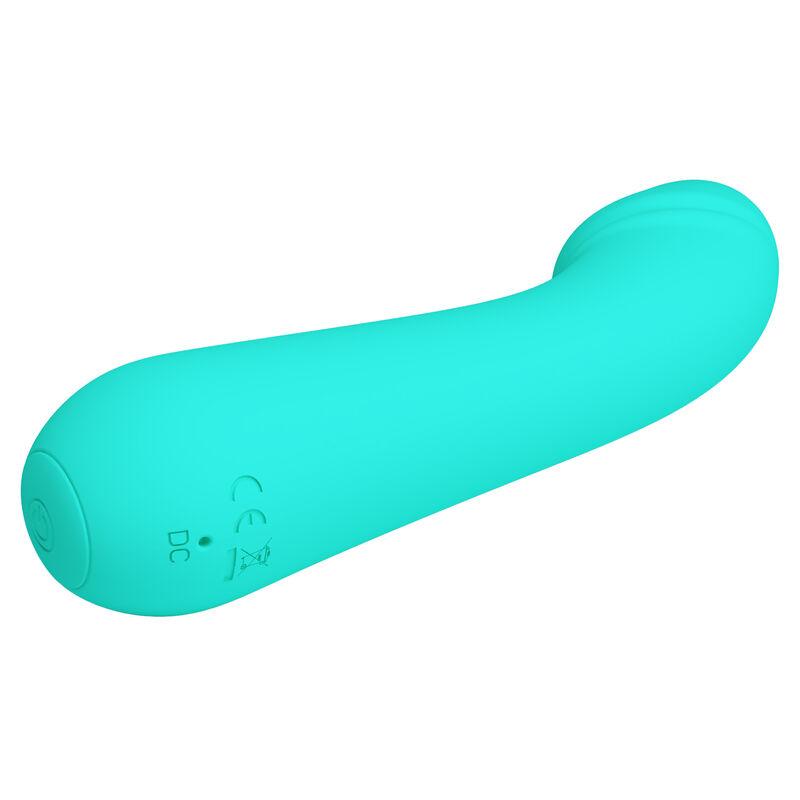 Pretty Love - Cetus Rechargeable Vibrator Aqua Green 4