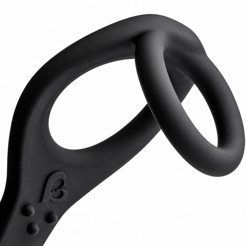 Rocks-off - ro-zen prostate vibrator with dual ring 7 speeds onyx black 3