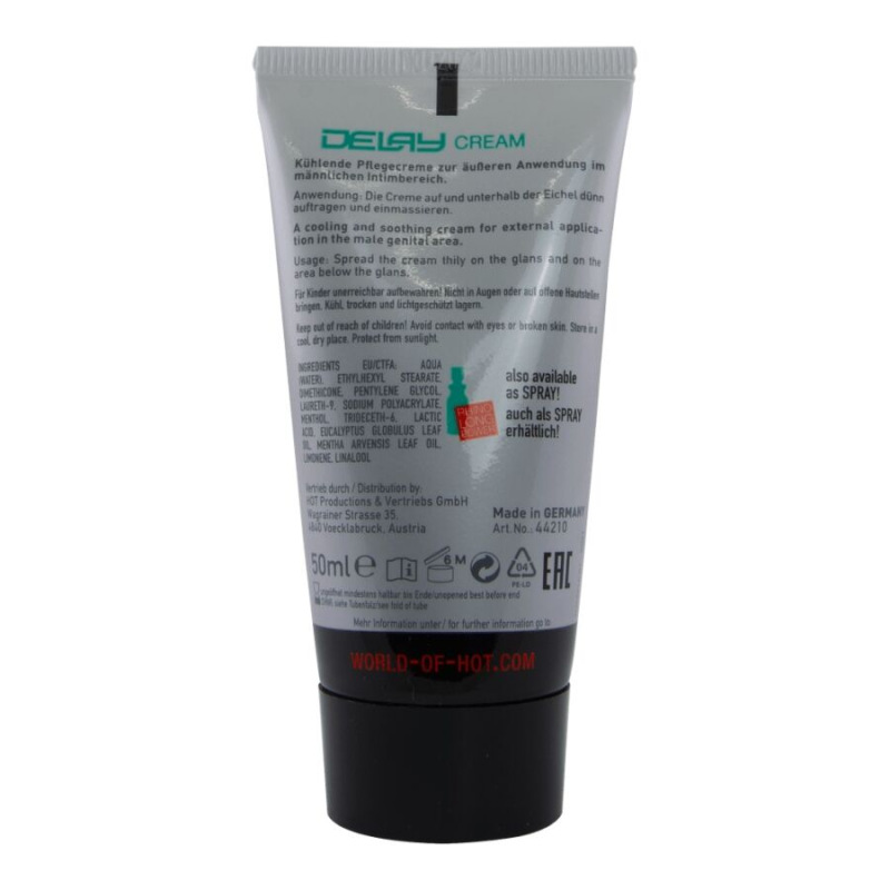 Hot - delay cream 50 ml 1