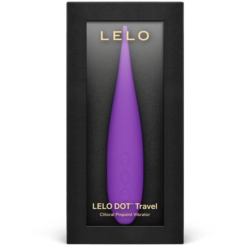 Lelo - Dot Travel Clitoris Stimulator Purple 1