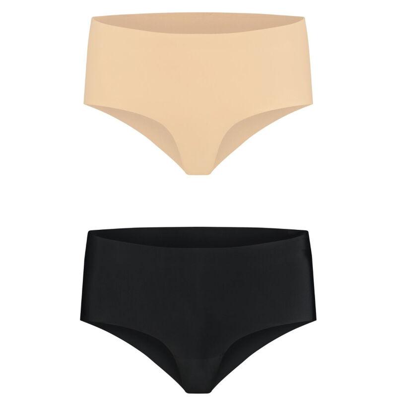 Bye Bra Invisible High Brief 2 Pack M