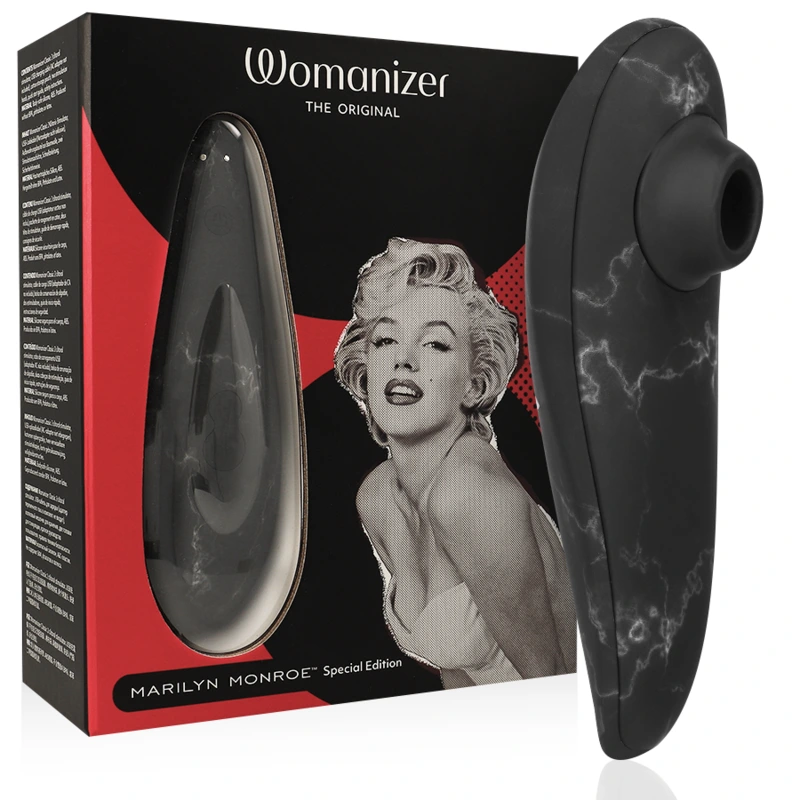 Womanizer Marilyn Monroe Classic 2 Clitoral Stimulator Black Marble