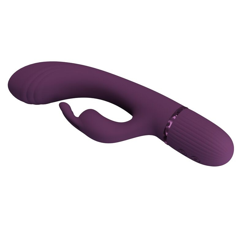 Pretty love - rocco rechargeable rabbit vibrator 10 functions purple 7