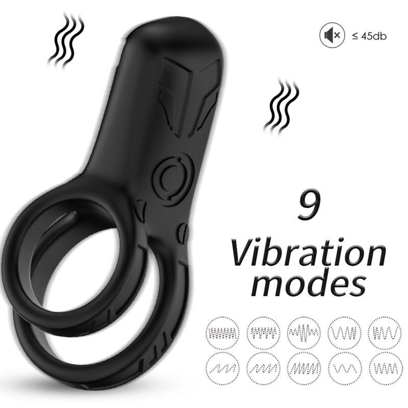 Armony - Double Ring Vibrator Black