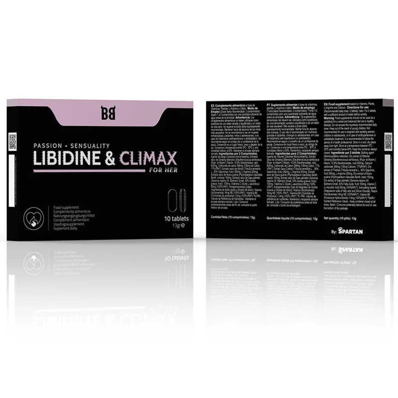 Blackbull By Spartan - Libidine & Climax Passion + Sensuality For Her 10 Tablets 2