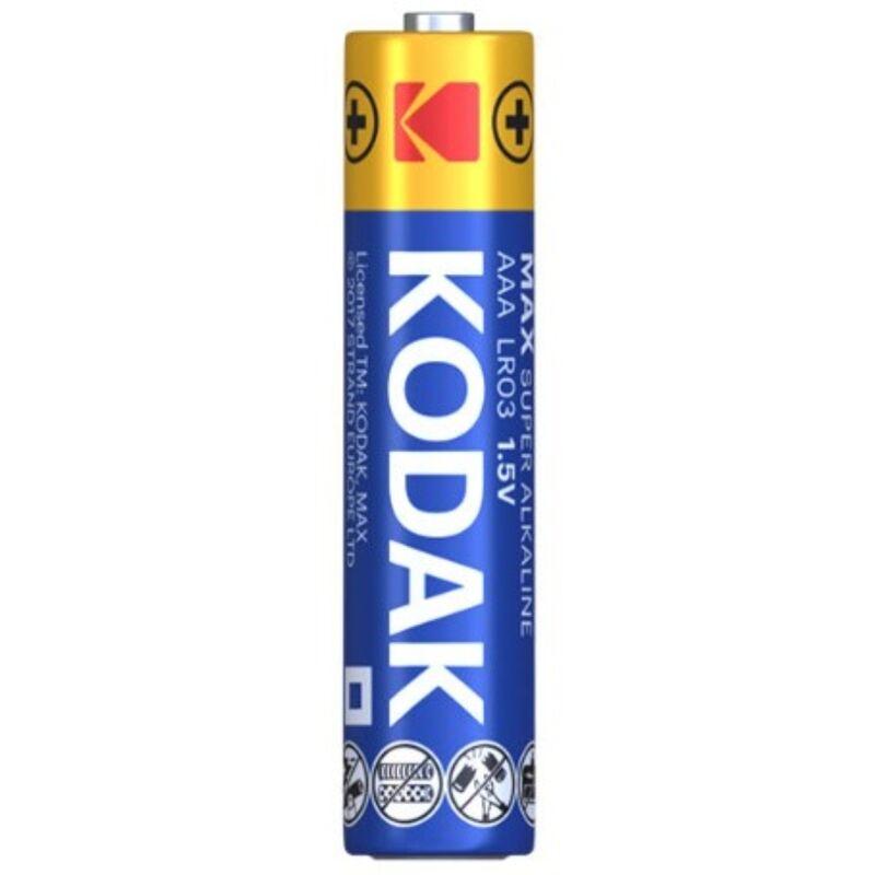 Kodak - max alkaline battery aaa lr03 pack*20 batteries 1