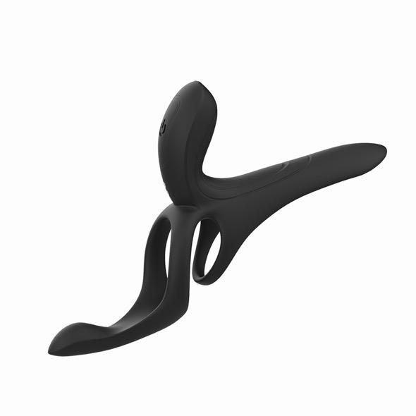 Honeyplaybox - Pleasure Pivot App-Controlled Couples Vibrator Black