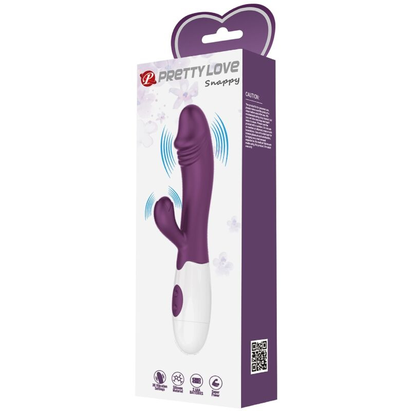 Pretty love - snappy g-spot vibrator purple 9