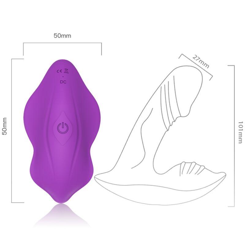 Armony - Whistle Vibrator Introducible Remote Control Purple 1