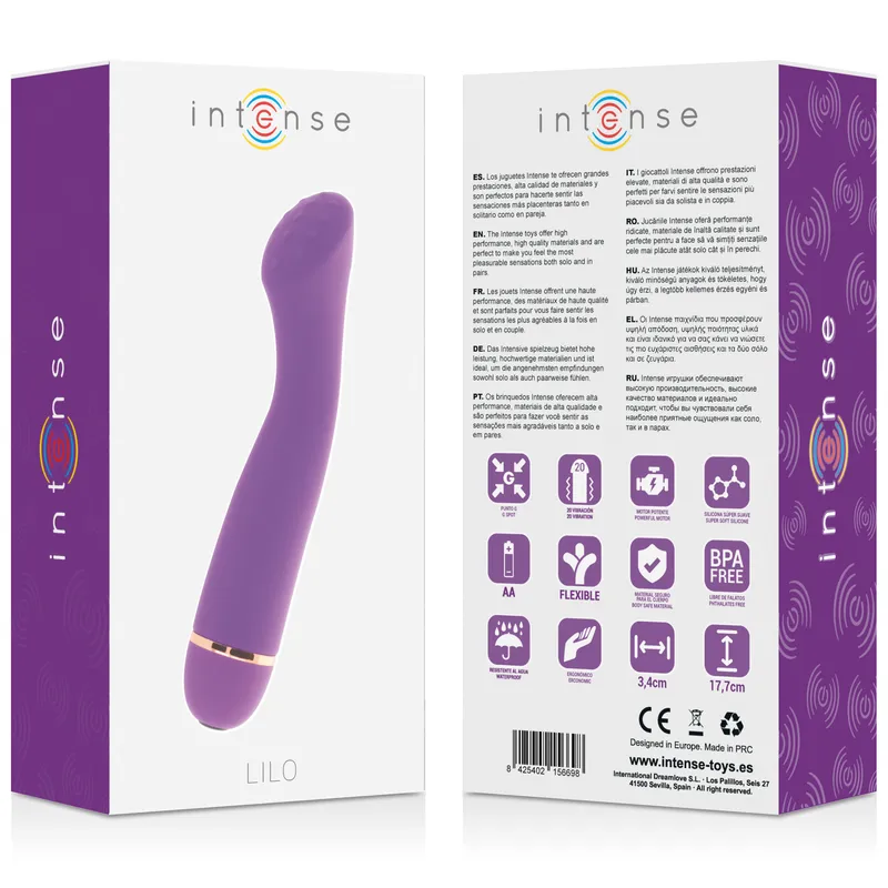 Intense Lilo 20 Speeds Silicone Purple 4