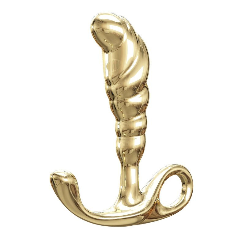 Pretty love - jack zinc alloy prostate massager gold