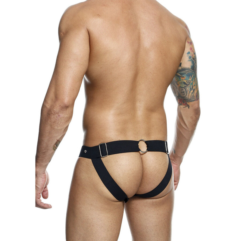 Mob - dngeon jockstrap sportsman black one size 4