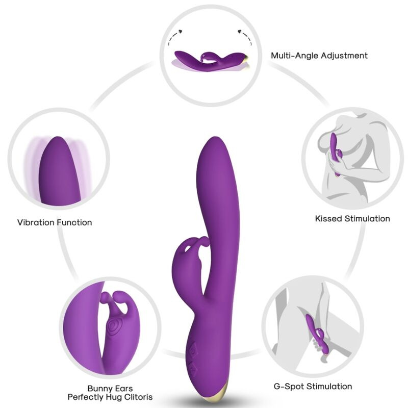 Armony - bonnie vibrator rabbit purple 1