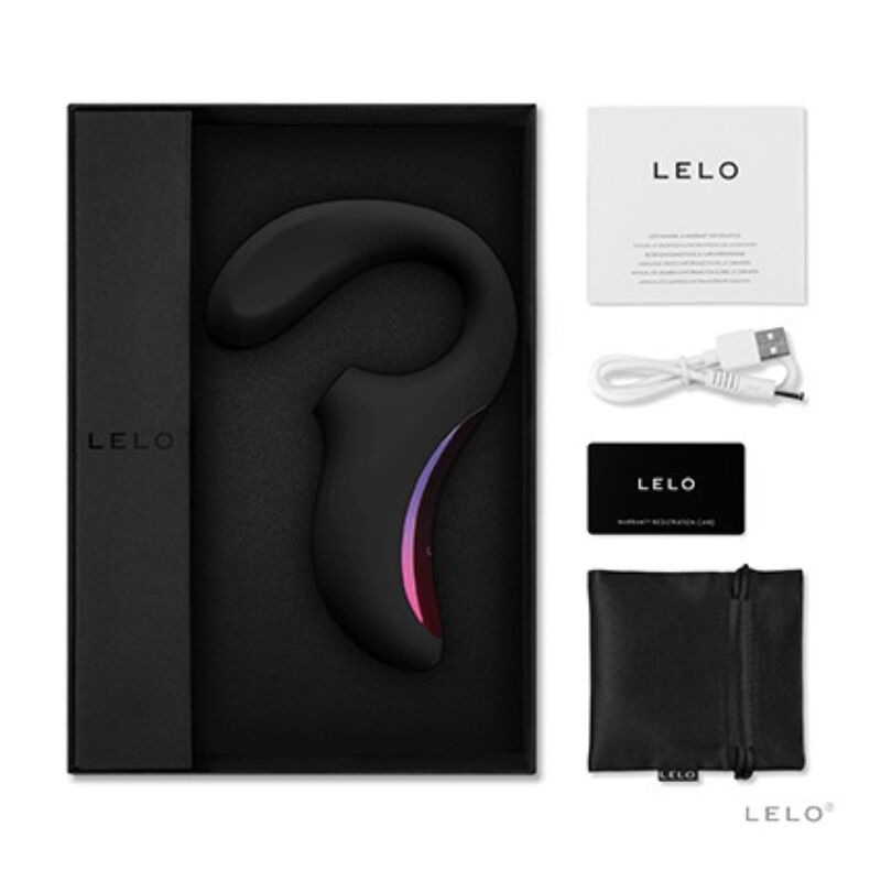Lelo - enigma cruise double stimulation sonic massager black 3