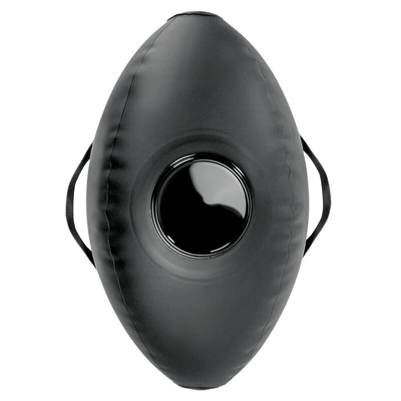 Fetish fantasy series - body dock inflatable love ball with dildo black 41.9 cm 2