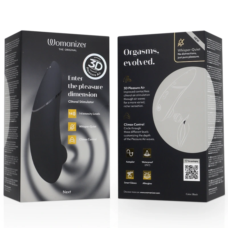 Womanizer - next clitorial stimulator black 6