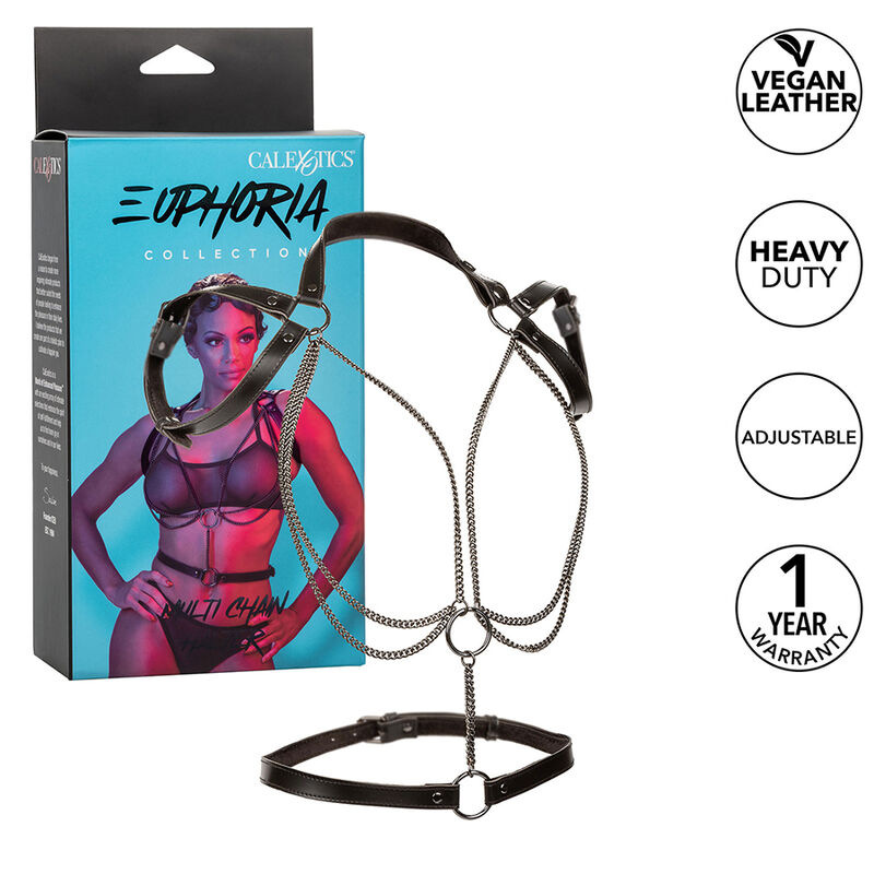 Calexotics - euphoria multichain halter harness premium
