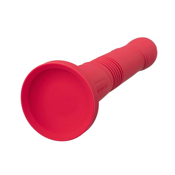 Lovense - Gravity Thrusting Dildo App Controlled Red 12