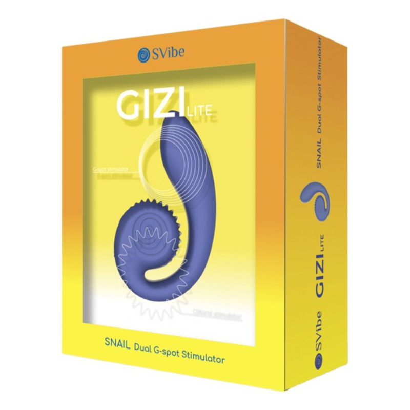 Snail vibe - gizi lite dual g-spot & clitoral purple vibrator 3