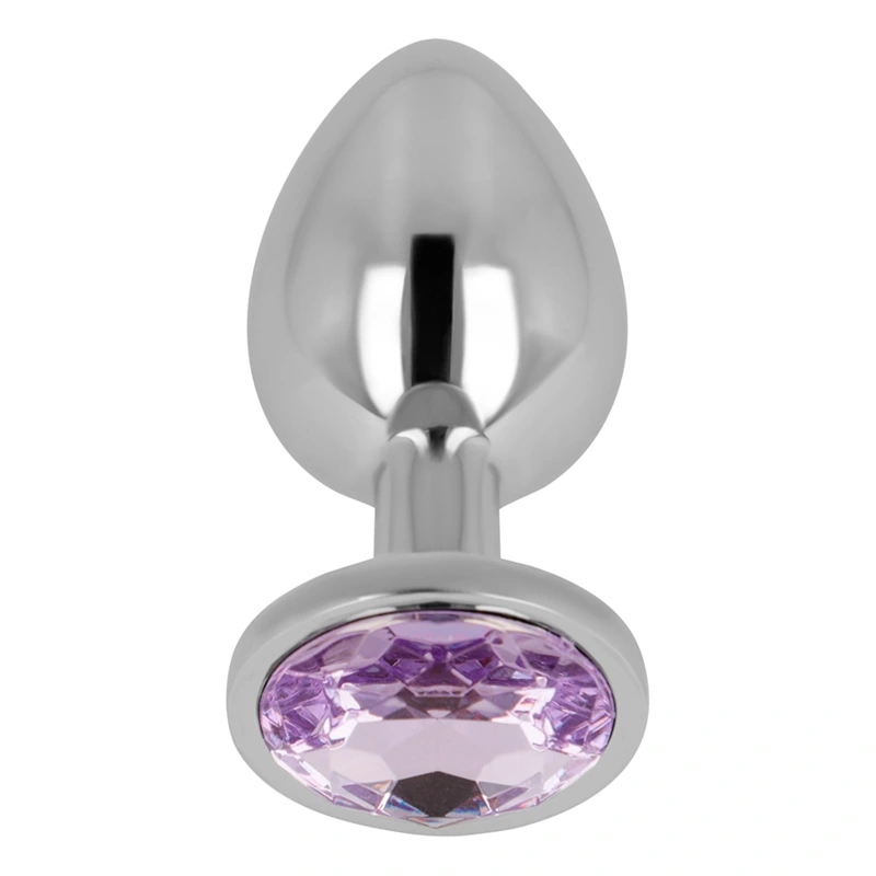 Ohmama - anal plug with violet crystal 8 cm 1