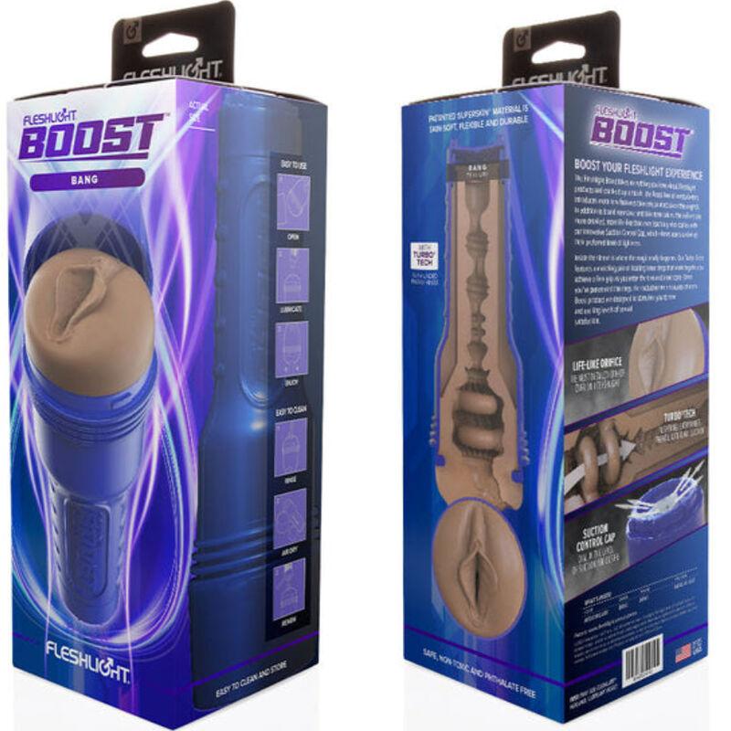 Fleshlight Boost - Vagina Masturbador Bang Md Flesh (Rp)