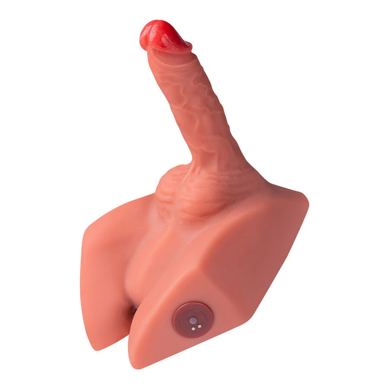 Xise - michael realistic dildo and anus masturbator with thrusting 15 cm 4