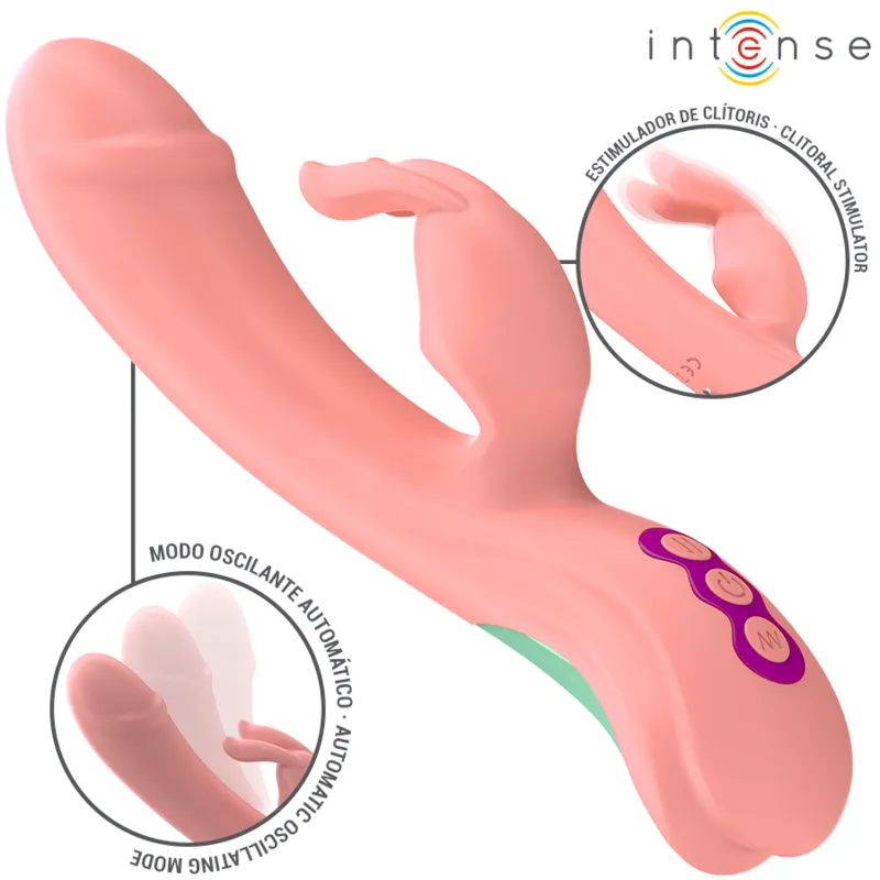 Intense - rachel rabbit vibrator 5 vibrations pink