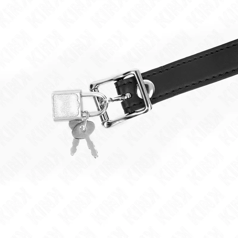 Kink - Silicone Ball 4 Cm Gag With Lock 60 X 2 Cm 3