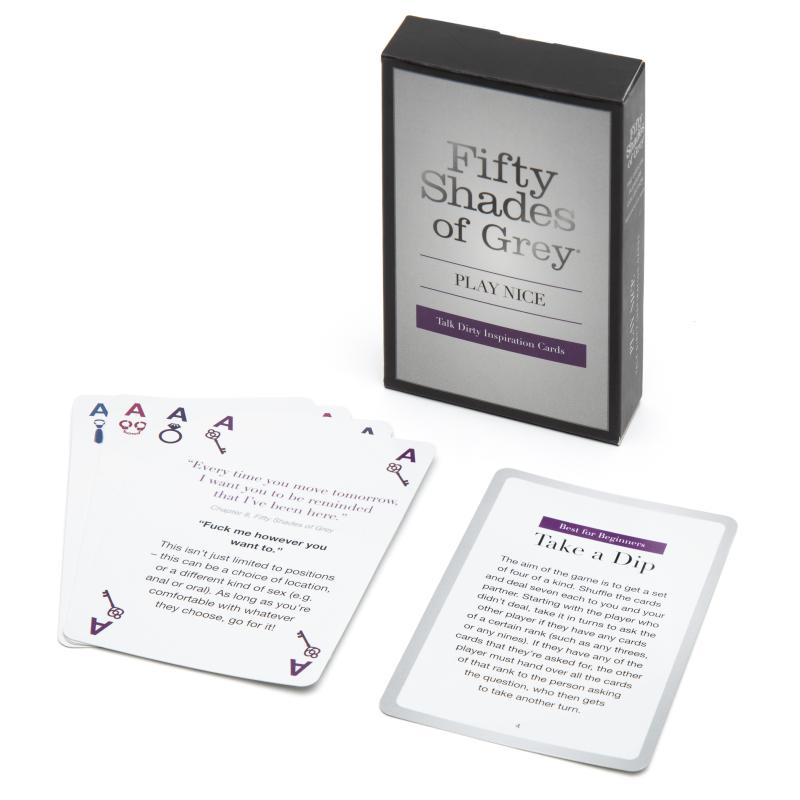 Fifty Shades Of Grey - Talk Dirty Card Game