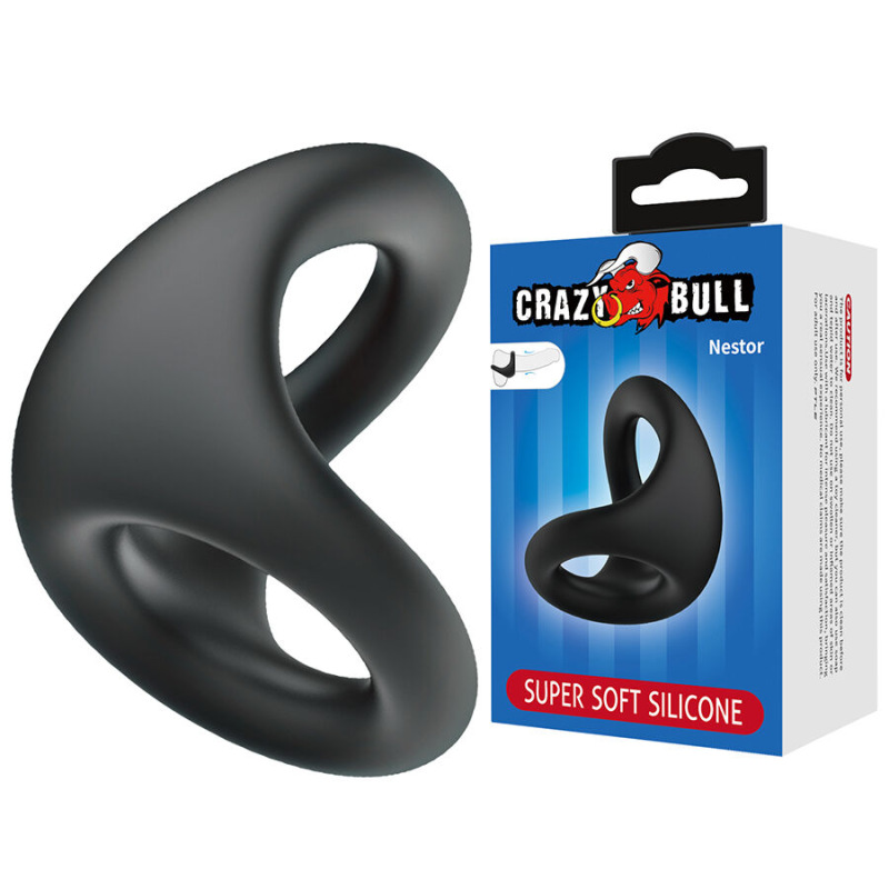 Crazy bull - nestor ergonomic penis and testicle ring 6