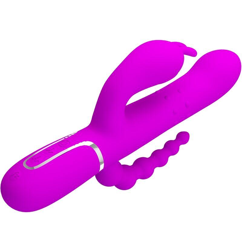 Pretty love - cammy triple vibrator multifunction 4 in 1 pink 3