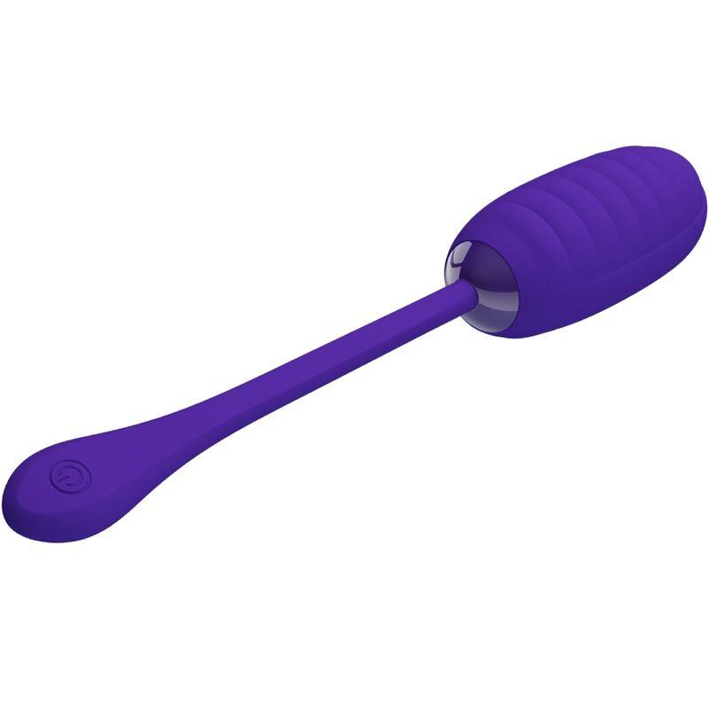 Pretty Love - Kirk Rechargeable Vibrating Egg Purple 3