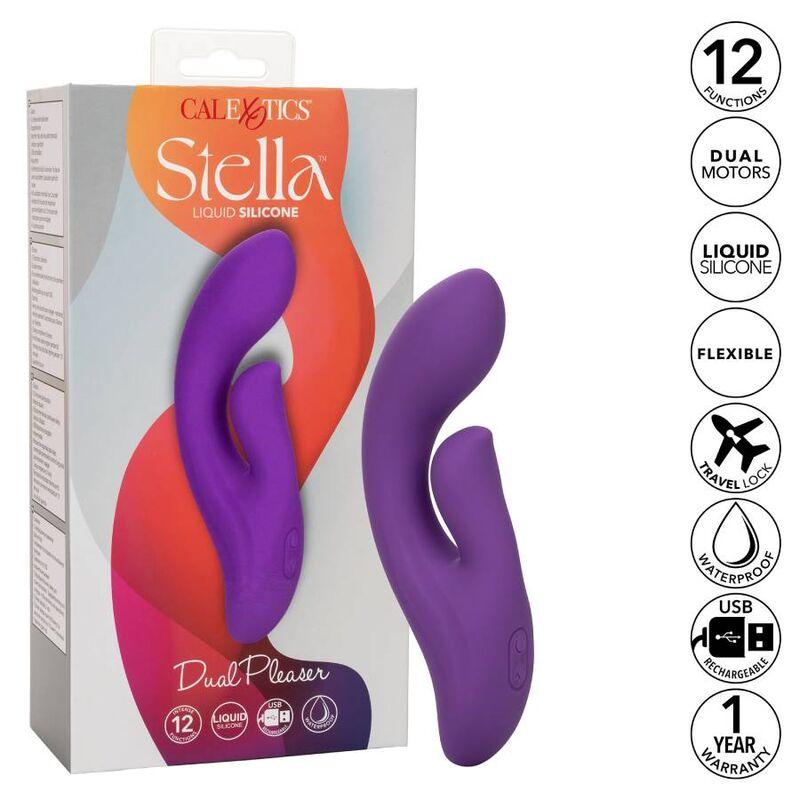 California Exotics Stella Dual Pleaser Violet 1