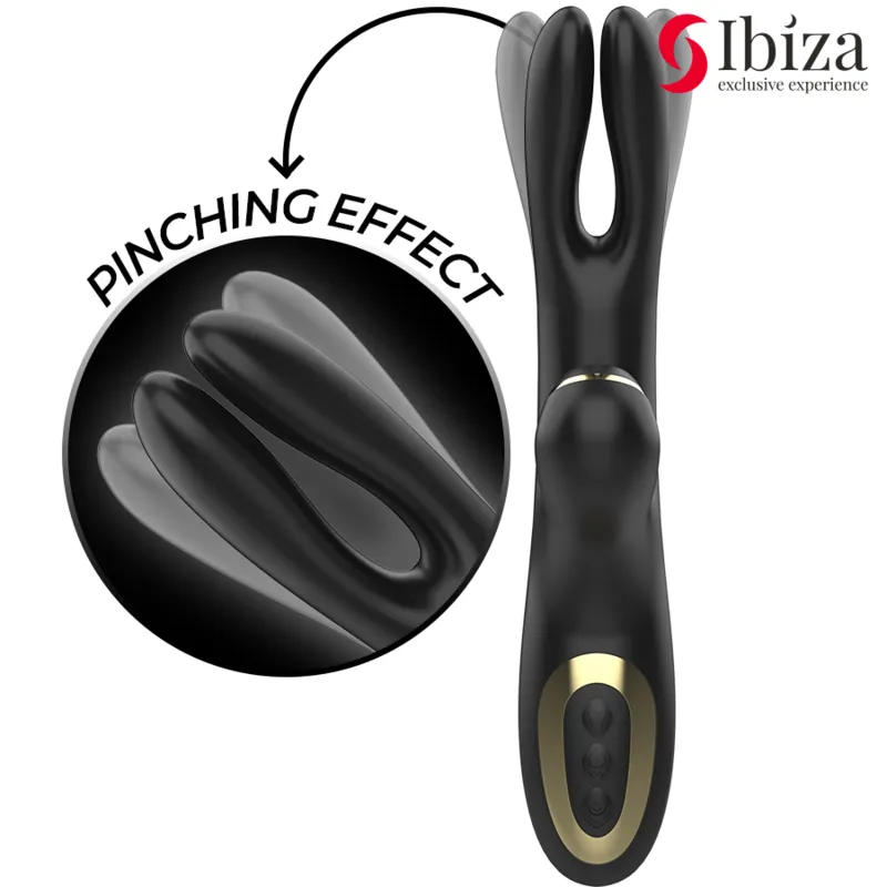 Ibiza - double vibrator clamping black 2