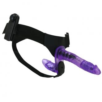 Ultra Passionate Harness Double Heads Purple