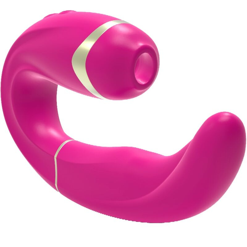 Adrien lastic - myg clitoris suction and g-spot stimulator pink 3