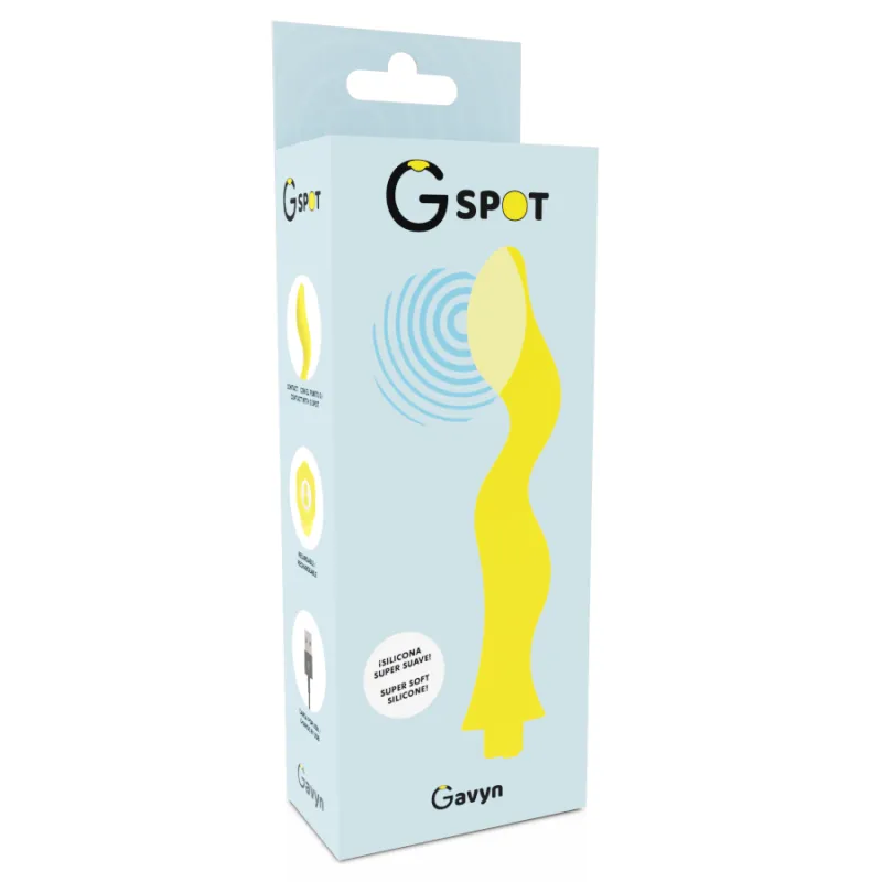 G-Spot Gavyn Yellow Vibrator 3