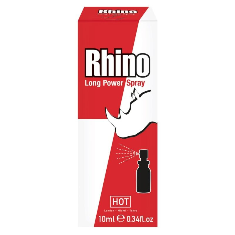 Hot - Rhino Long Power Spray 10ml - Predĺženie Výdrže