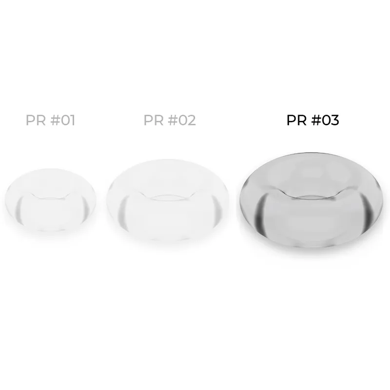 Powering Super Flexible Resistant Ring  5cm Pr03 Clear