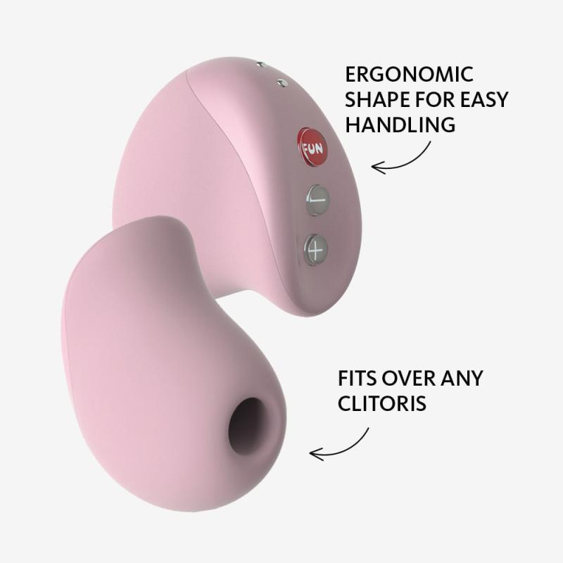 Fun Factory - Mea Suction Toy With Magnetic Wave Technology Powder Rose 6