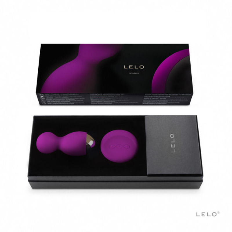Lelo - badge hula balls purple 1