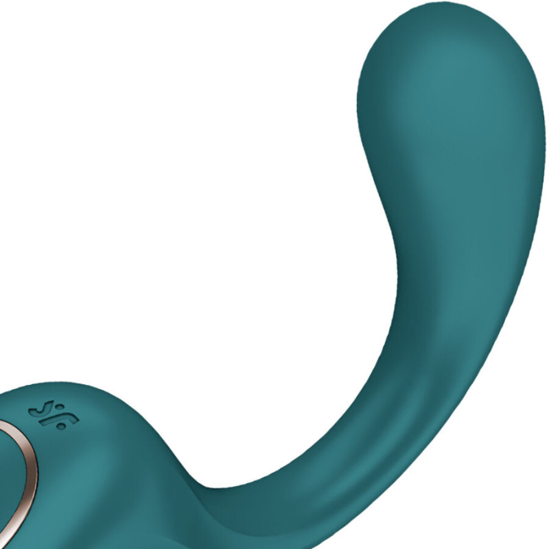 Satisfyer - g for foddes 2 rabbit vibrator bottle green 2