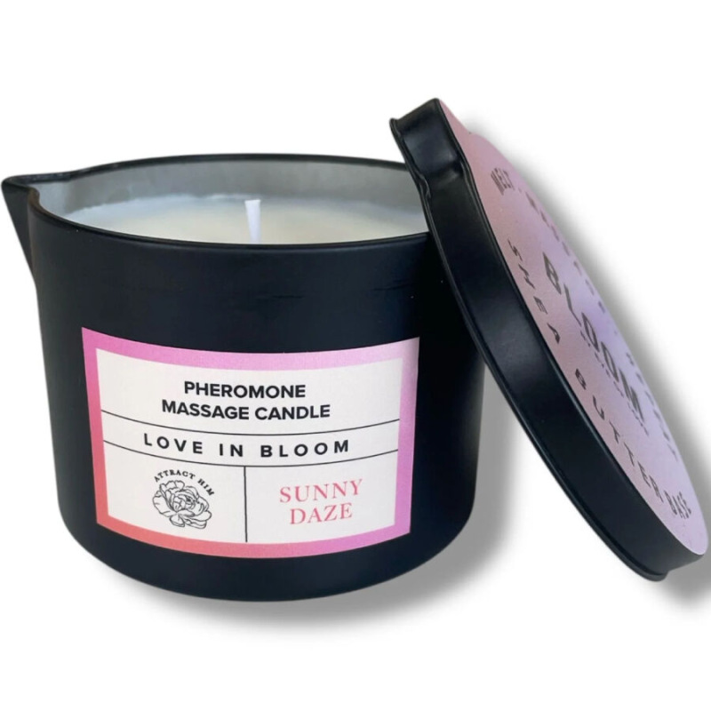 Eye of love - bloom massage candle sativa sunny daze 150 ml