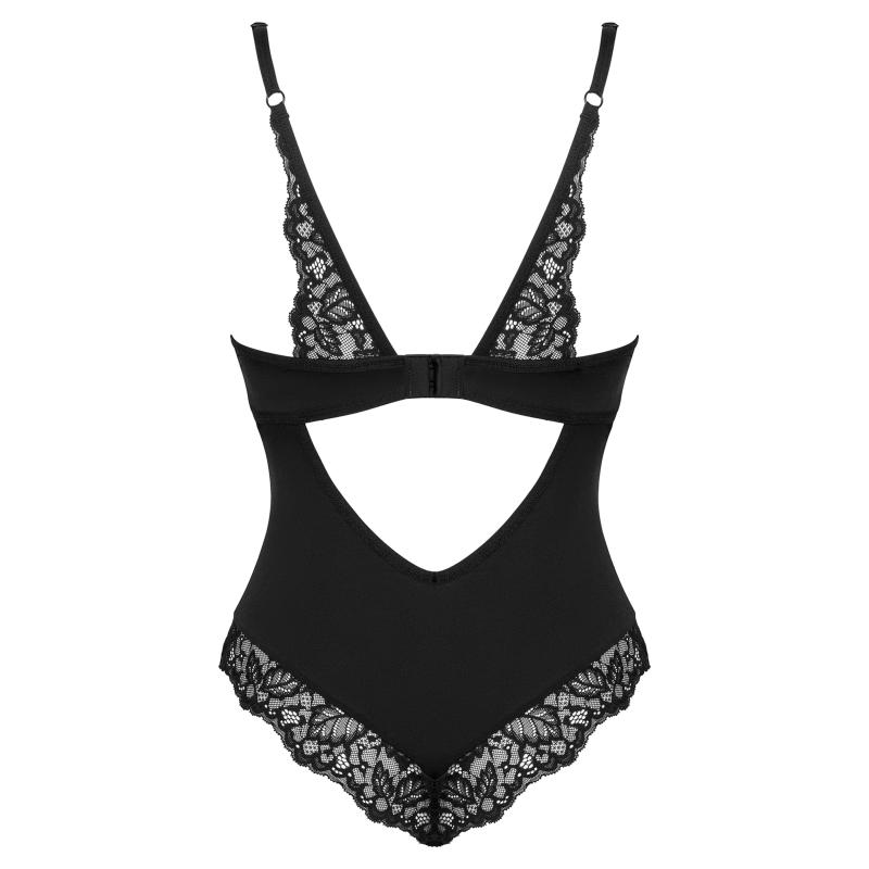 Obsessive - Bellastia Teddy With Underwire Cups Black Xs/S 7