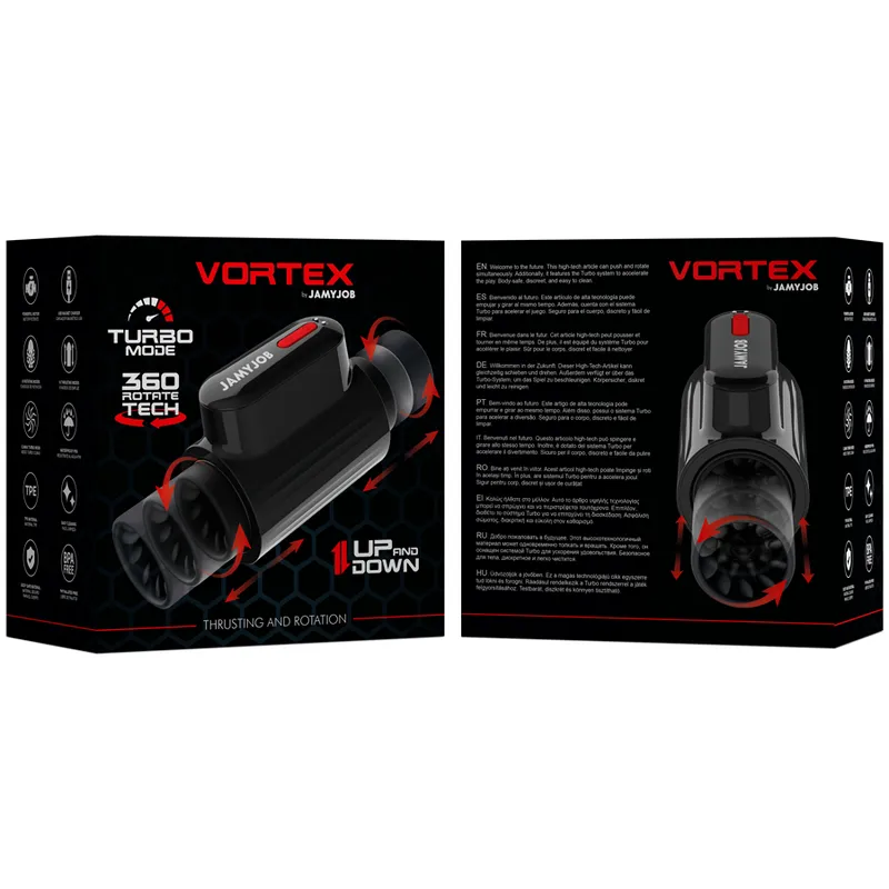 Jamyjob - Vortex Thrusting And 360 Rotate Tech Turbo Mode - Masturbátor 6