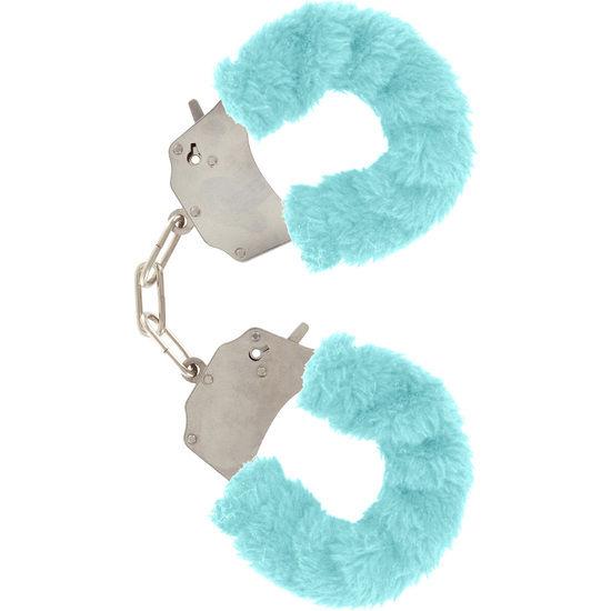 Furry Fun Cuffs Bondage Blue - Putá 1
