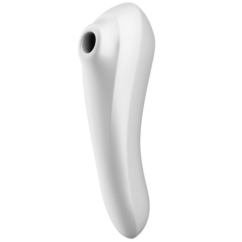 Satisfyer Dual Pleasure Air Pulse Vibrator White - Stimulátor Klitorisu