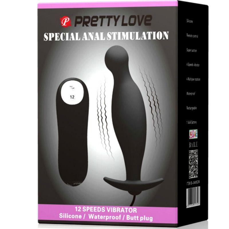 Pretty Love Bottom - Silicone Anal Plug Extra Stimulation 12 6