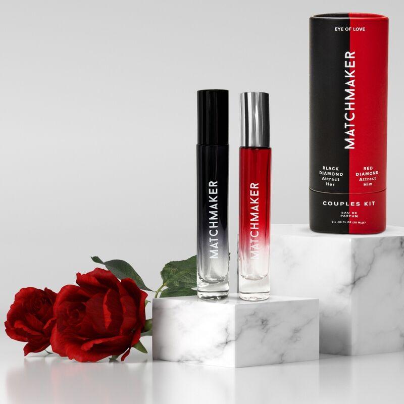 Eye of love - matchmaker pheromone 2pc set couples kit attract her & him 20 ml